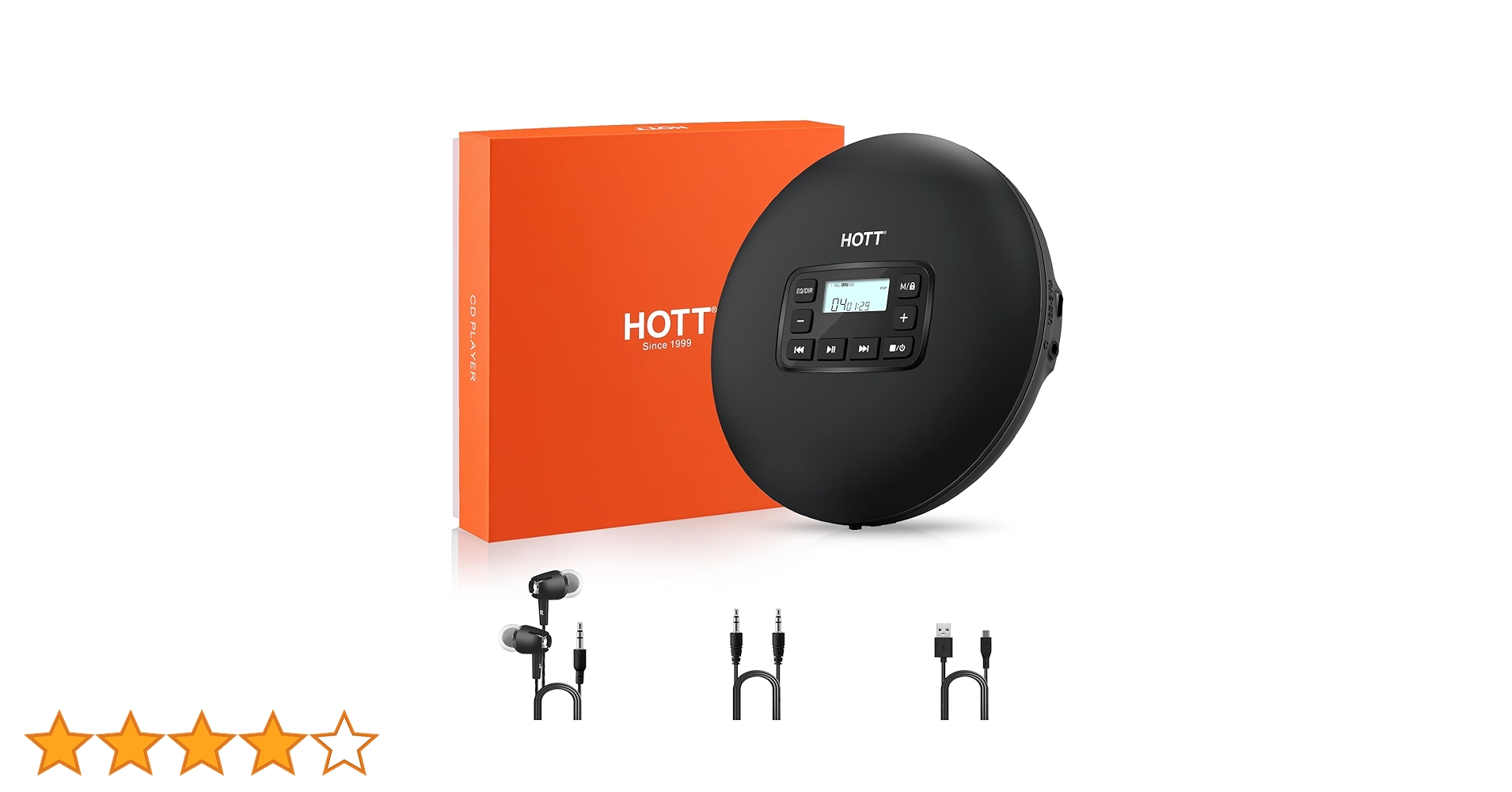 LEX愛用HOTT CDプレイヤー LEX愛用HOTT CDプレイヤー Amazon.co.jp: HOTT ポータブル CD